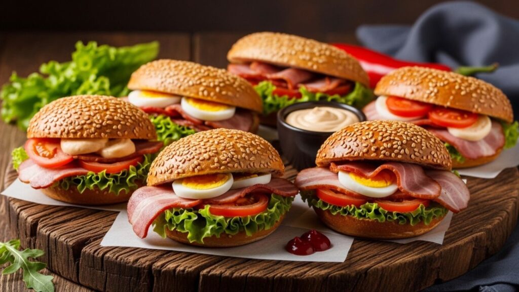 Bacon roll variations