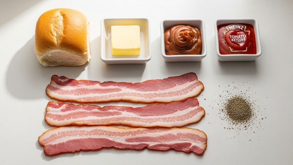 Ingredients on counter