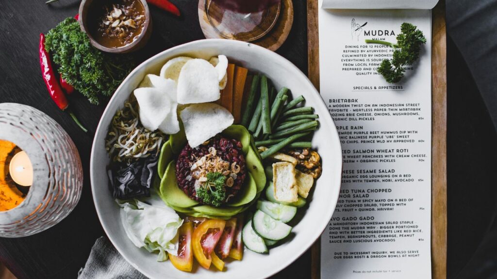 Seasonal Influence on Vegetable du jour menu